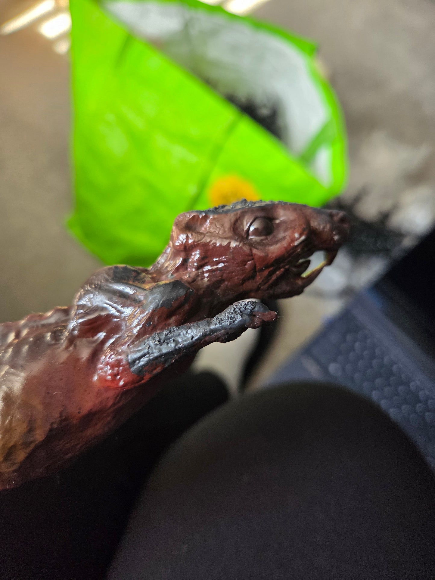 Rat on a stick