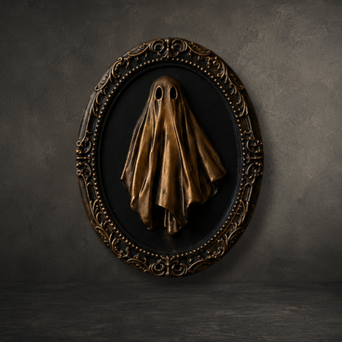 The Witness Ghost Frame - Gothic Resin Wall Art