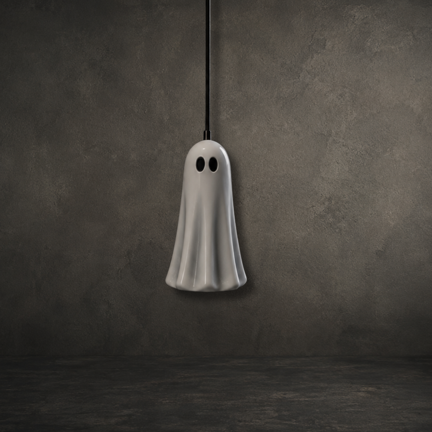 The Pulltergeist Ghost Light Pull - Hand Painted Resin Bathroom Decor