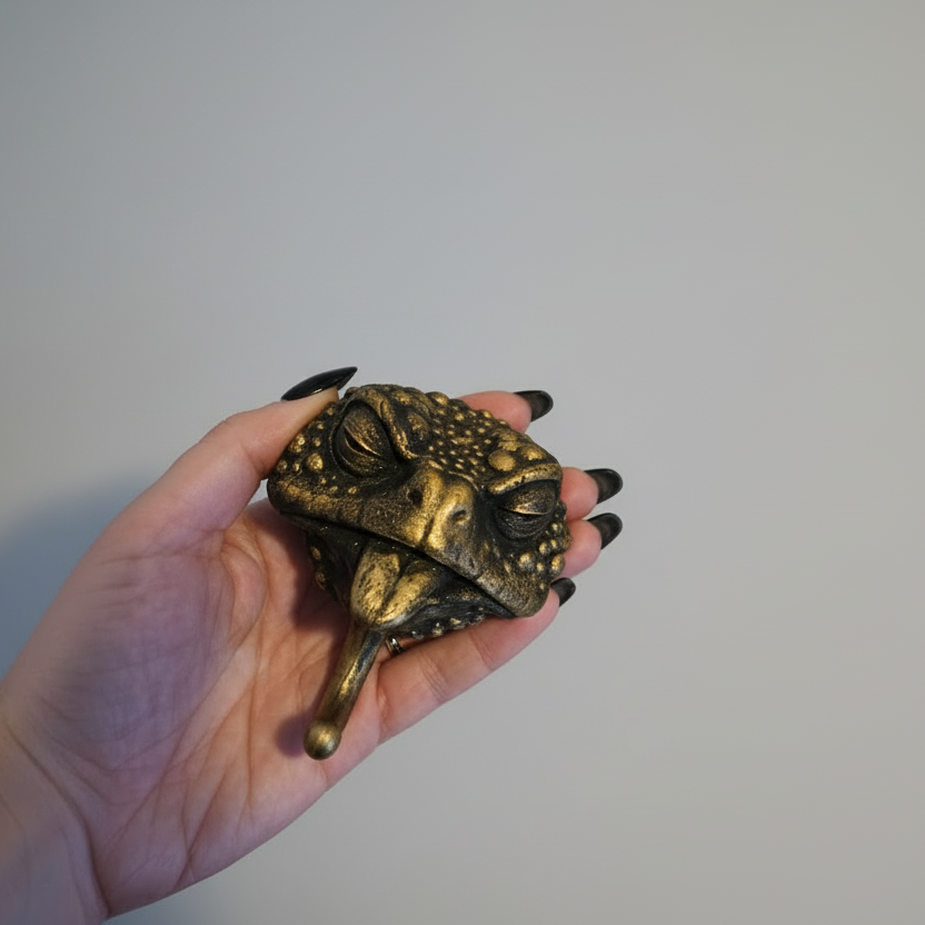 Animal style gothic wall coat hook