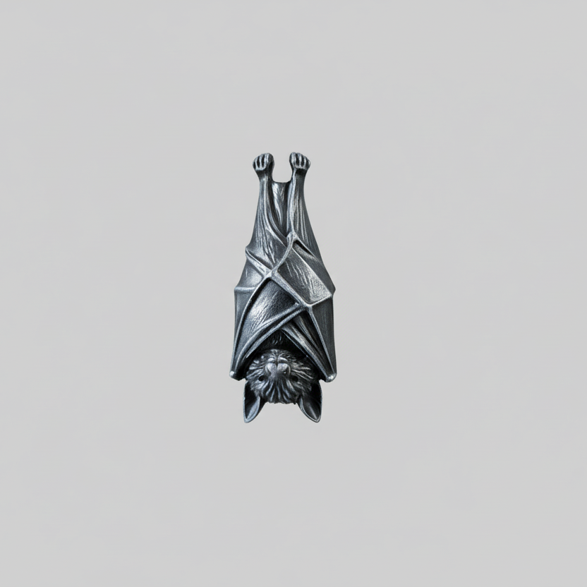 Gothic bat light pull cord dark home decor