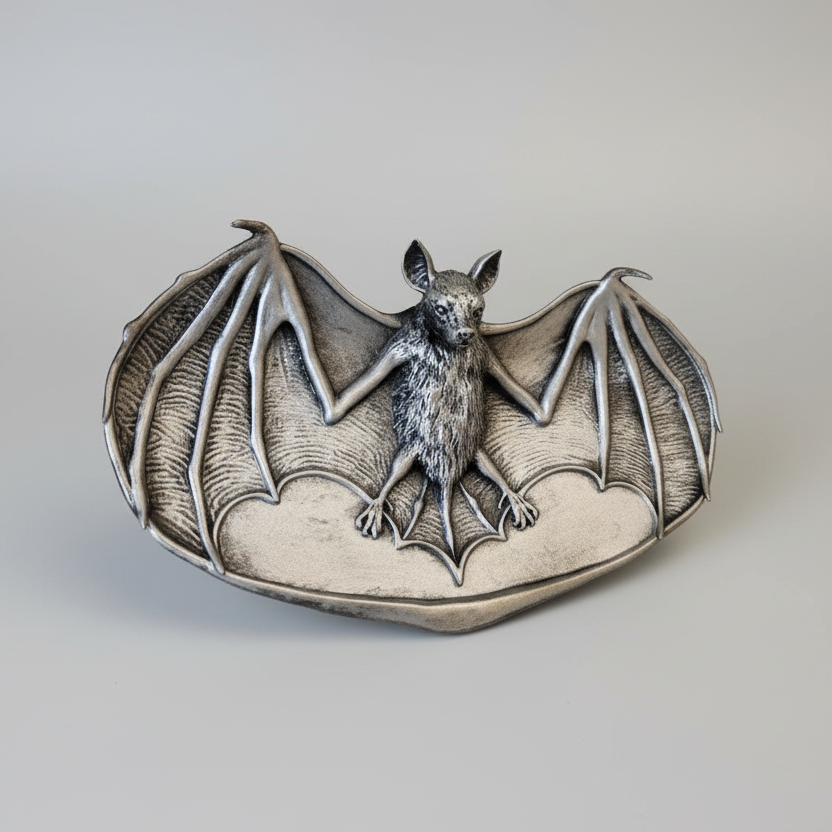 Gothic bat tray for rings, keys and small trinkets