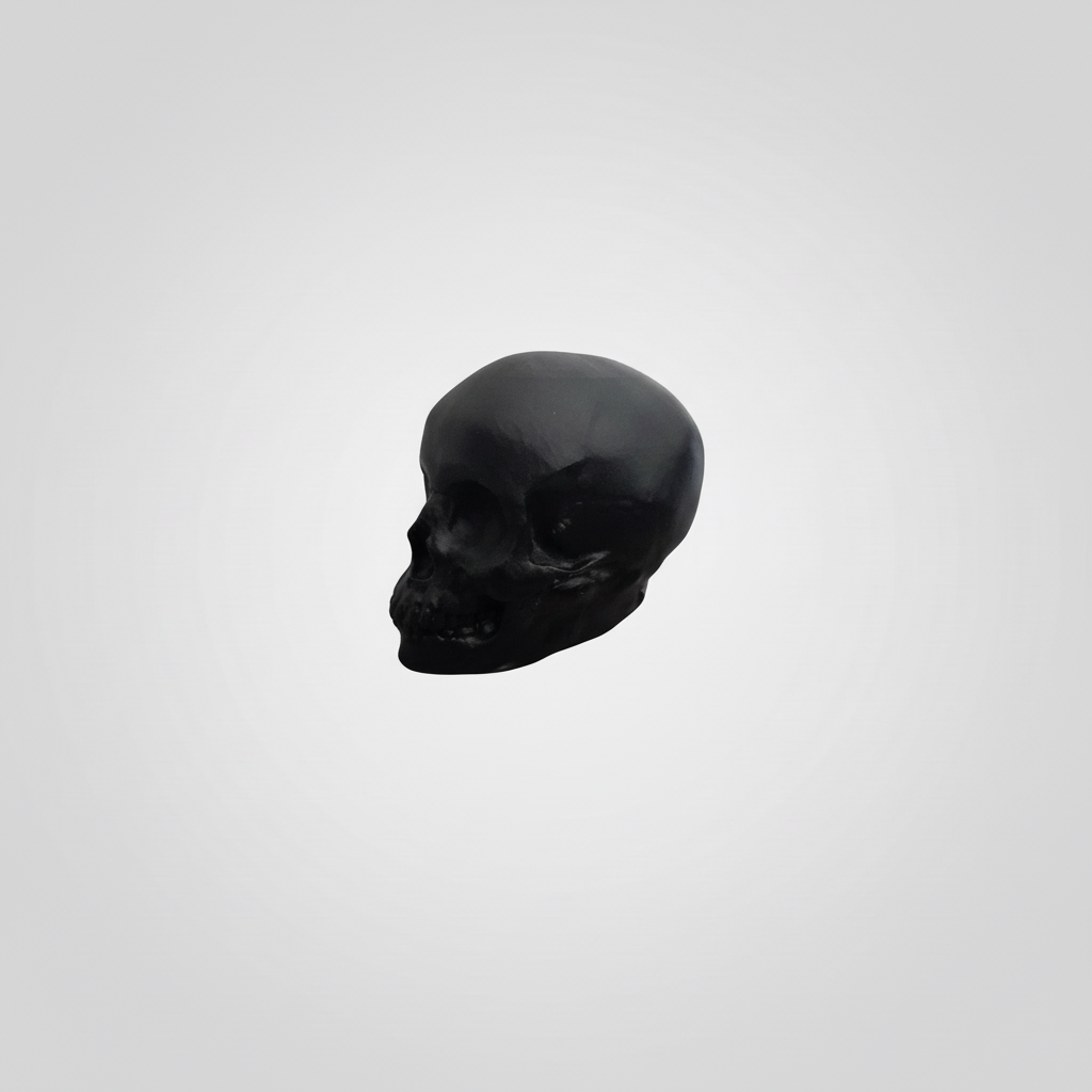 Gothic skull light pull by Darkmoon Designs