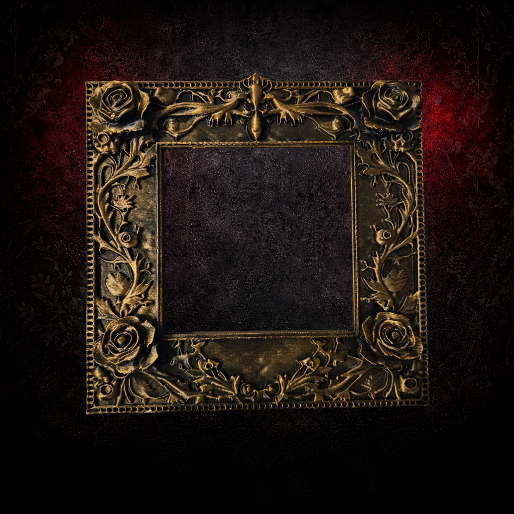 gothic rose switch surround wall detail