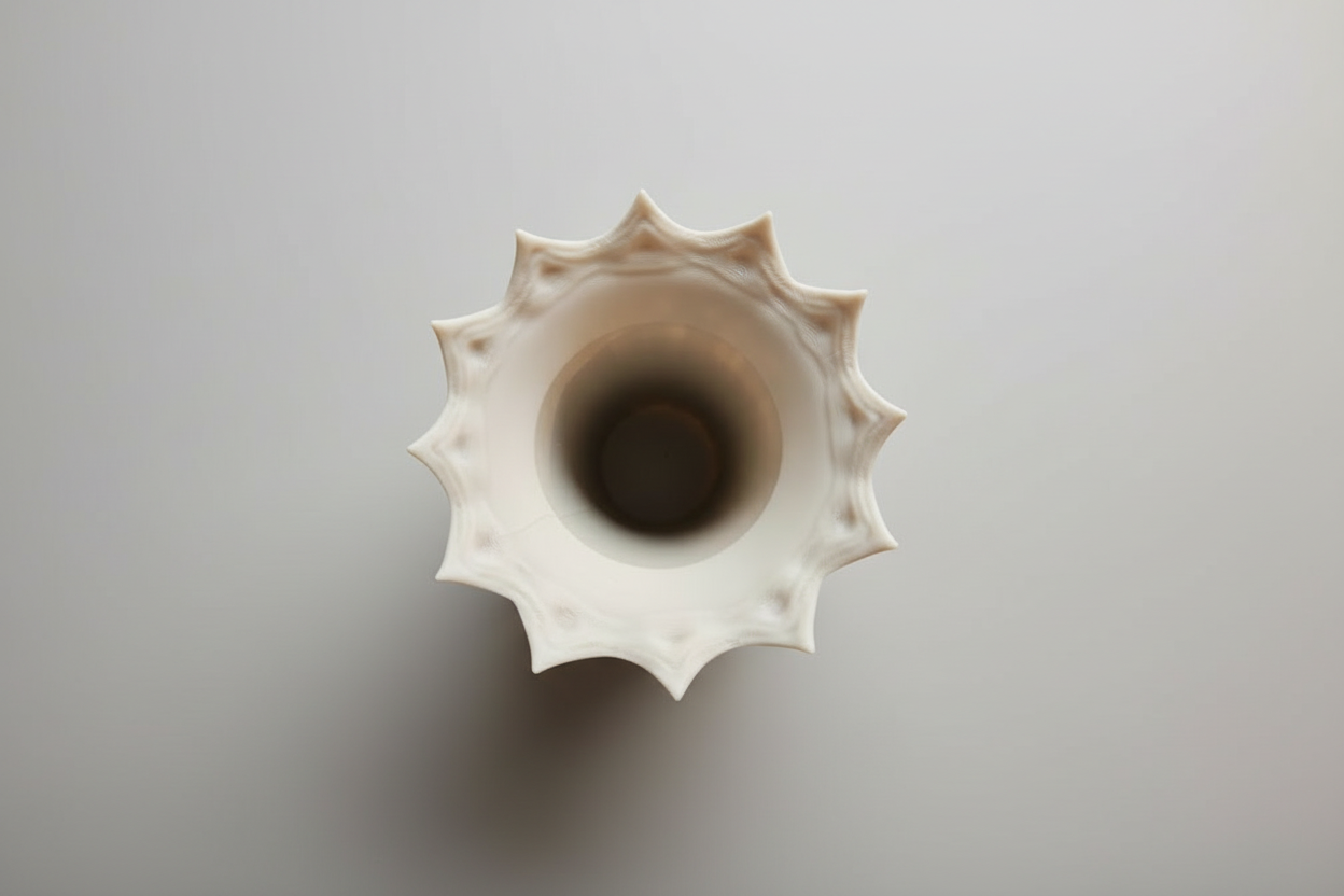 Gothic vase skull design alternative decor