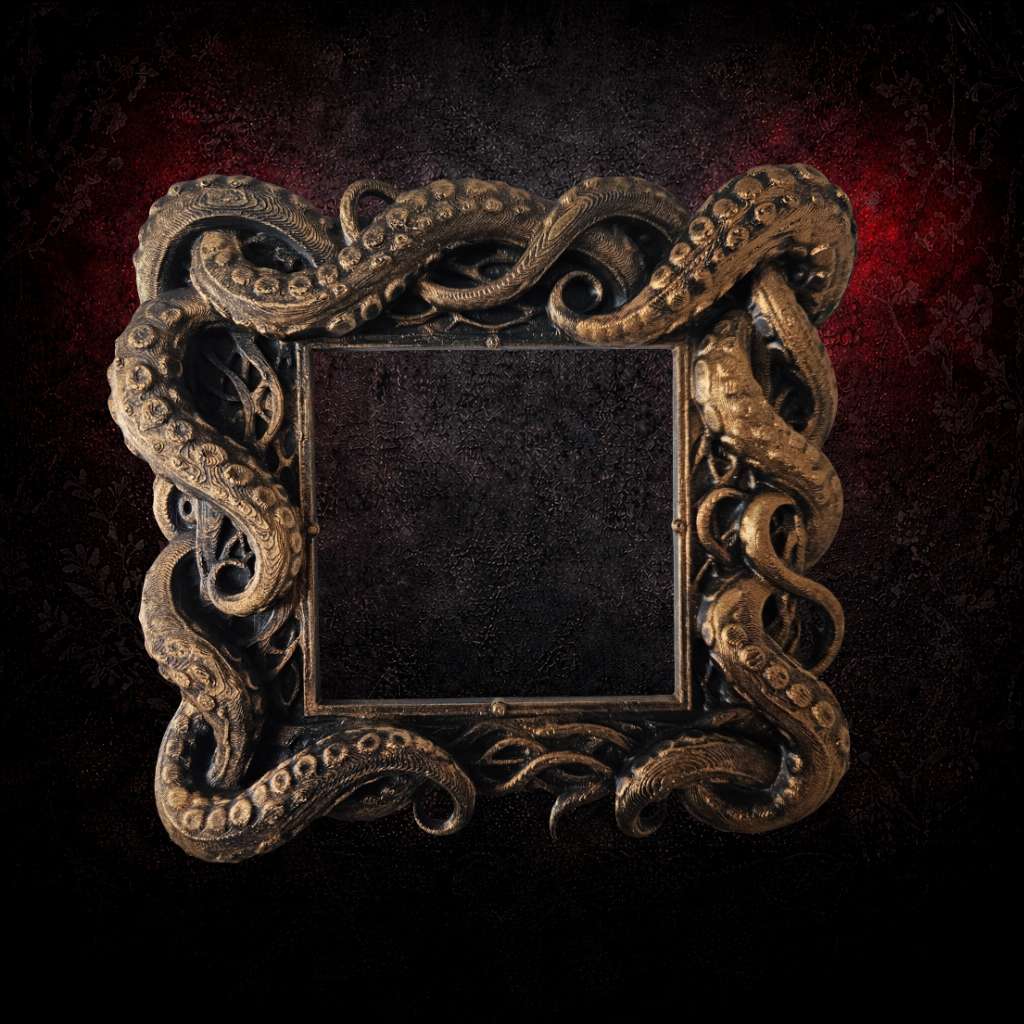 Decorative tentacle switch surround dark decor
