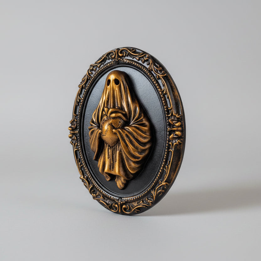 The Reliquary ghost frame displayed on wall gothic haunted decor Darkmoon Designs