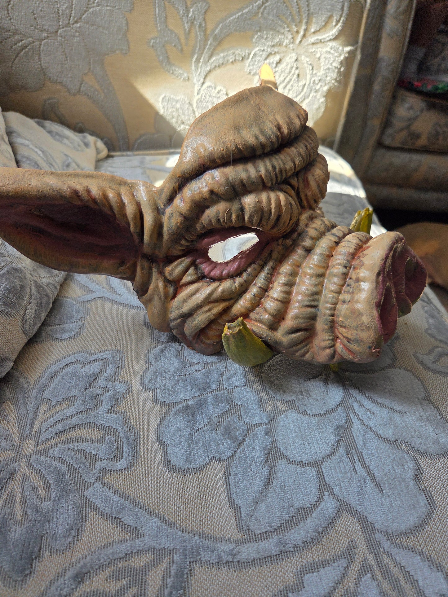 Latex Covered Boar Mask