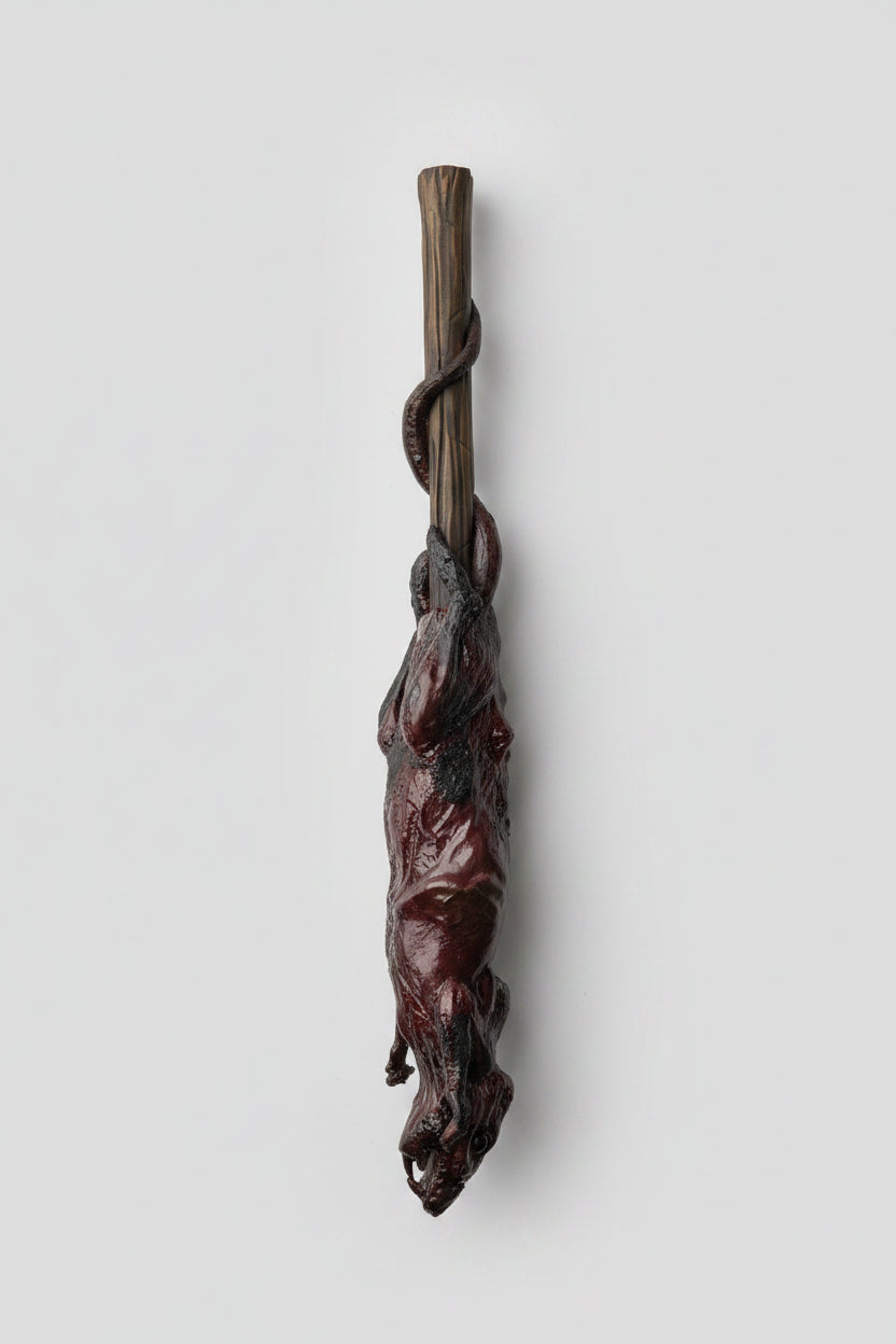Rat on a stick