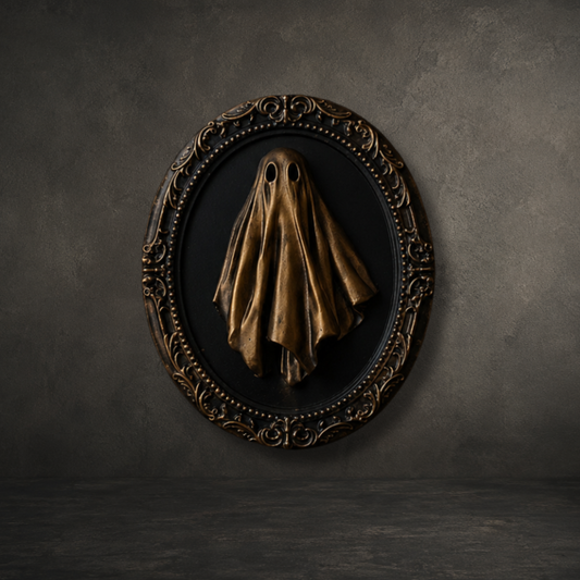 The Witness Ghost Frame - Gothic Resin Wall Art