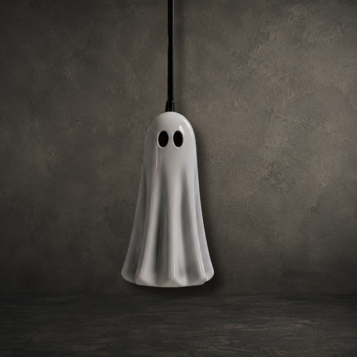 The Pulltergeist Ghost Light Pull - Hand Painted Resin Bathroom Decor