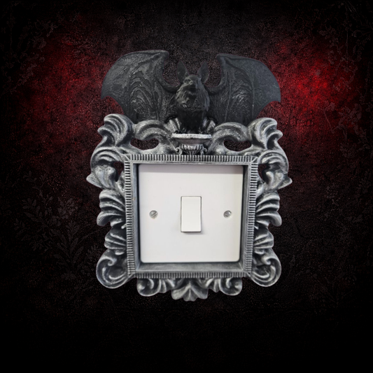 Gothic Bat Light Switch Surround – Ornate Decor