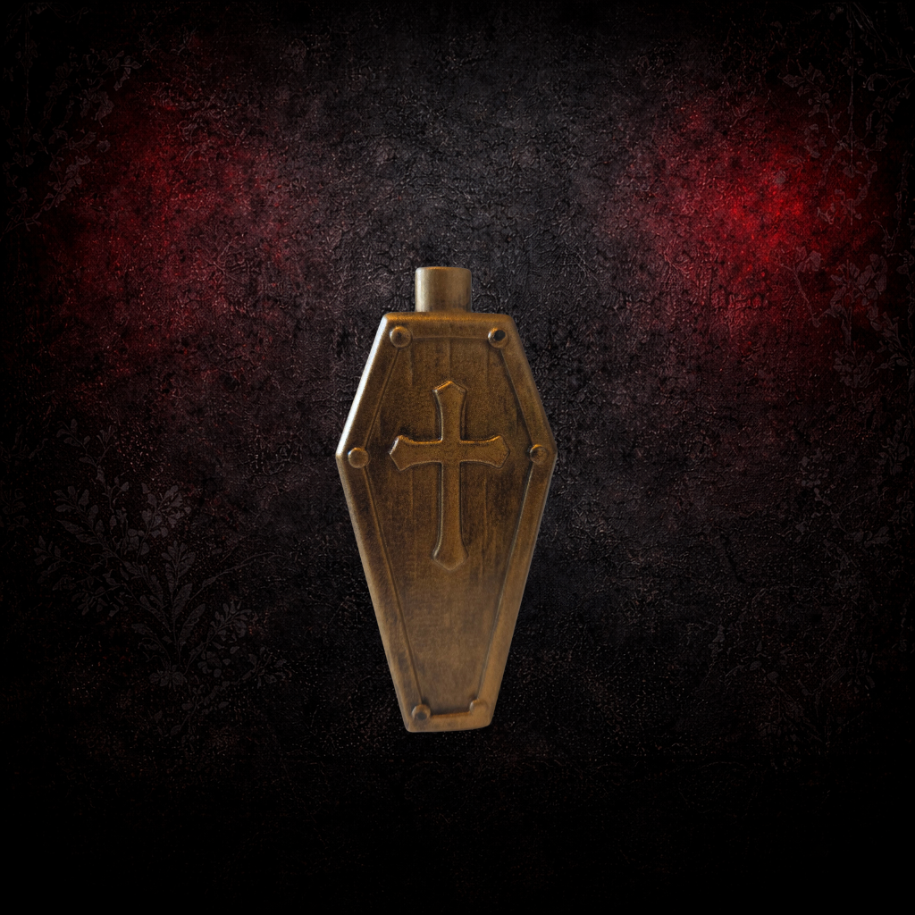 Decorative coffin pull cord dark decor