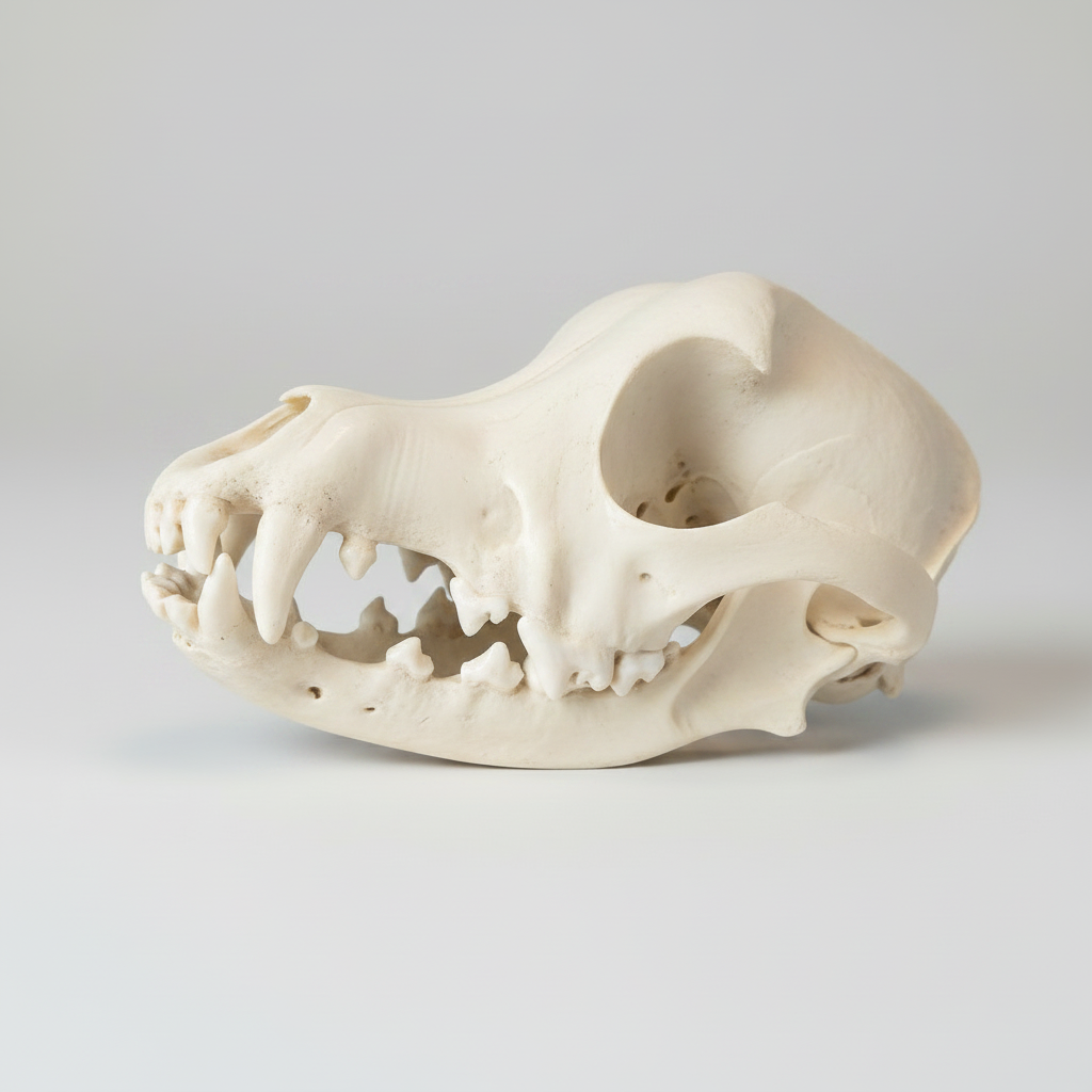 Dachshund Skull Faux Taxidermy Replica | Life Sized Gothic Decor