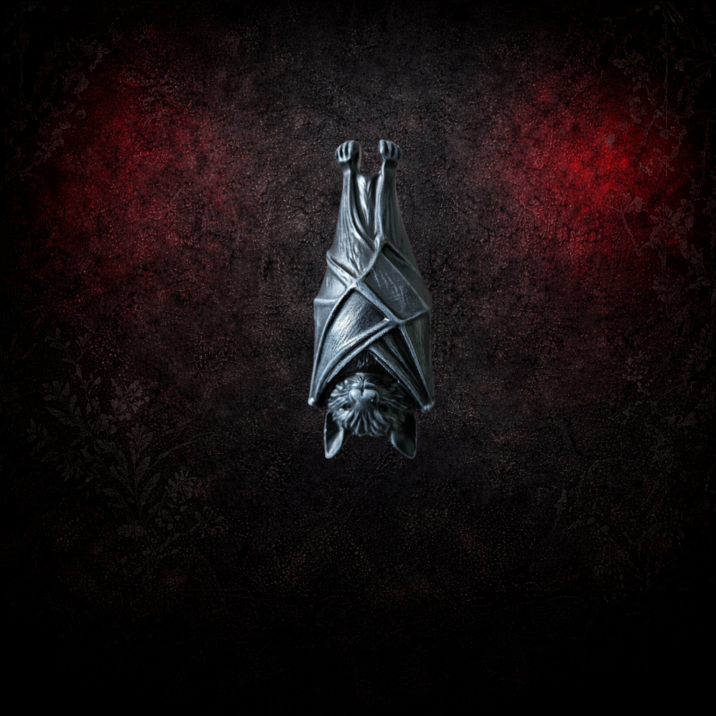 Gothic bat light pull cord dark home decor
