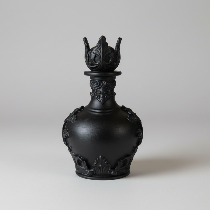Apothecary potion bottle pull cord ornament