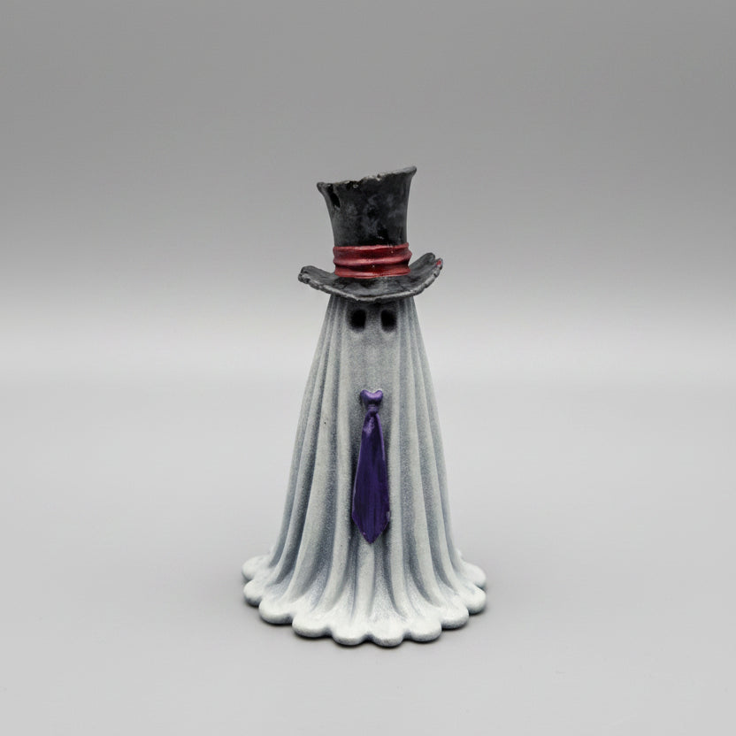 Gothic wedding ghost couple hand painted resin figurines by Darkmoon Designs