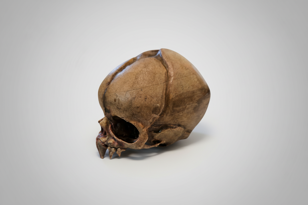 Nosferatu skull replica dark decor ornament