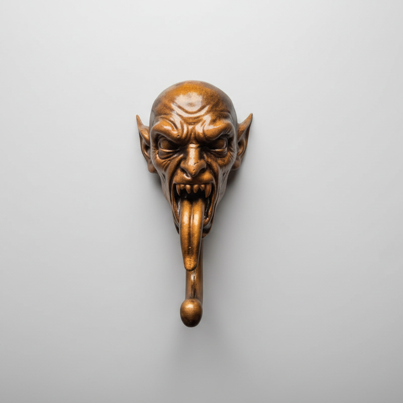 Nosferatu wall hook gothic vampire decor
