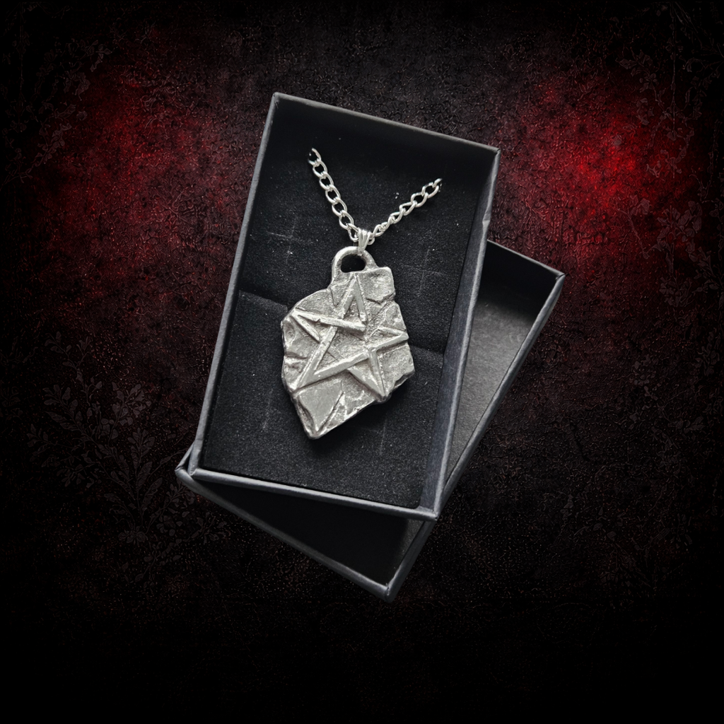 Pentagram pendant gothic occult jewellery