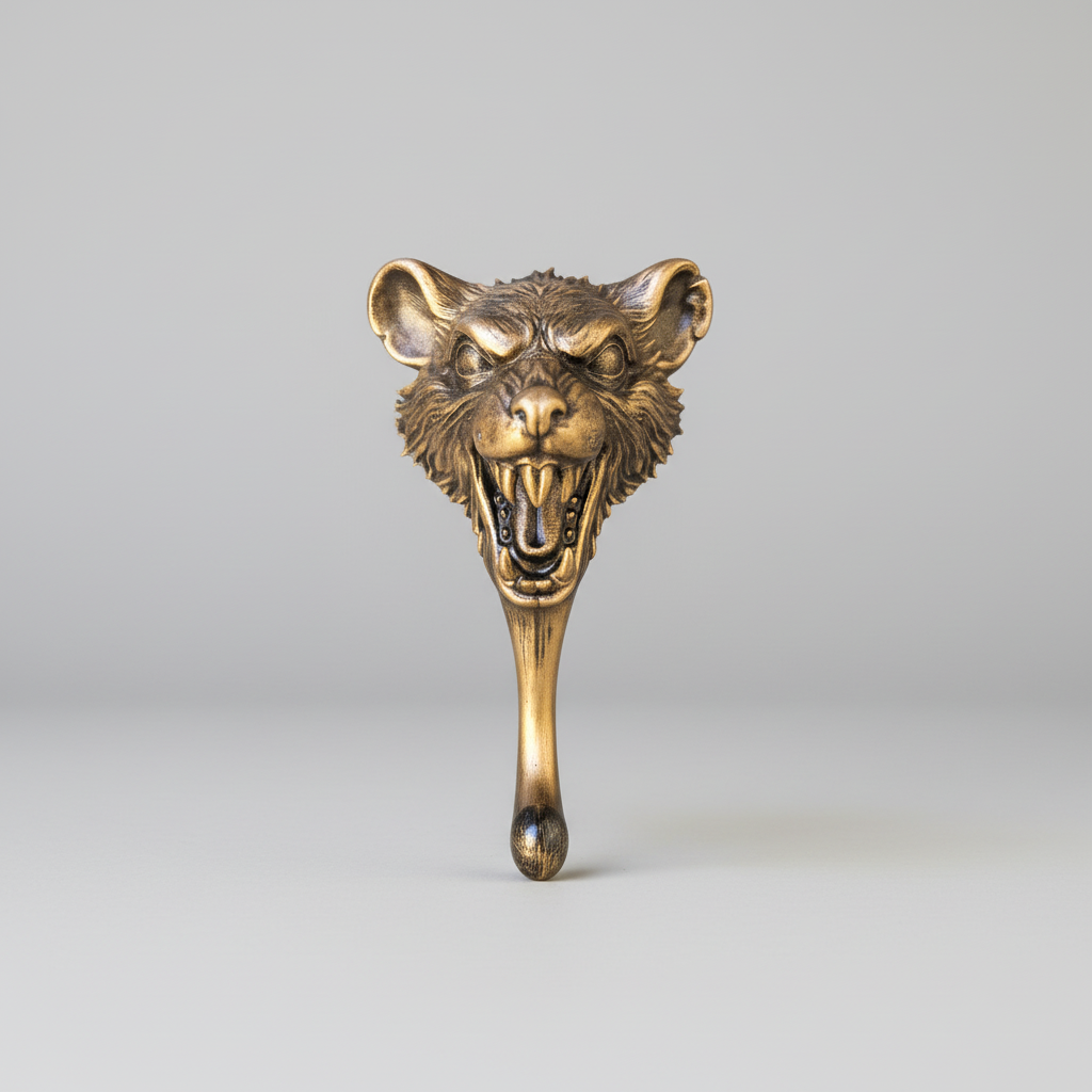 Rat king wall hook gothic horror decor
