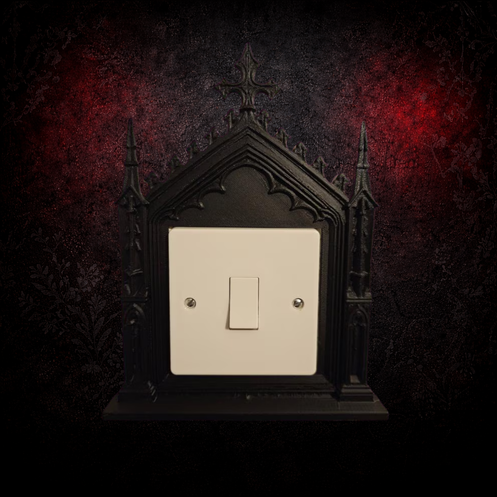 Gothic Cathedral Light Switch Surround