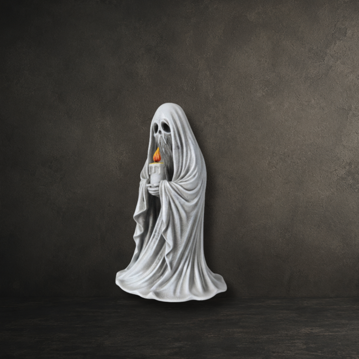 The Candlebearer ghost figurine holding a candle from The First Haunting collection