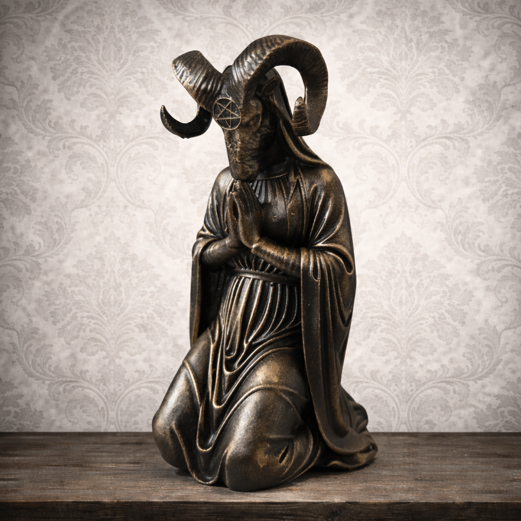 The Unholy Mother occult figurine gothic decor statue