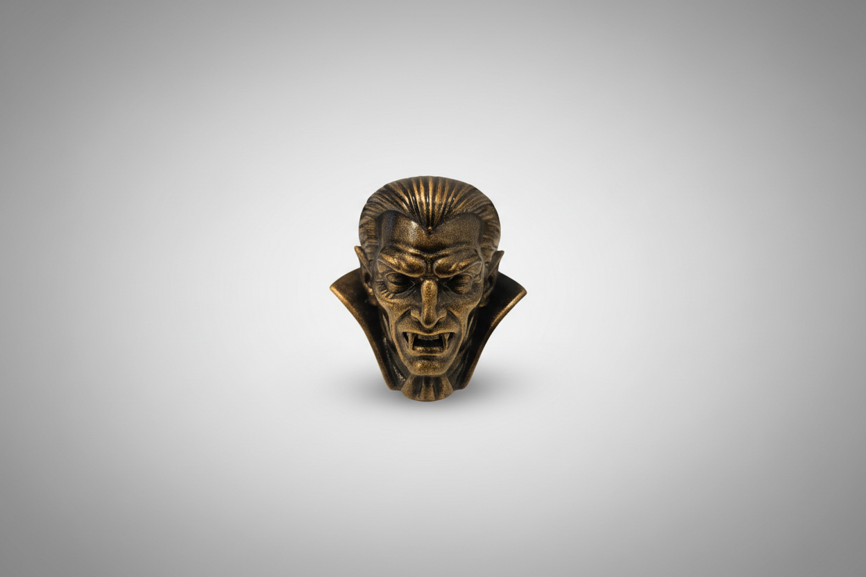 Vampire cabinet knob gothic furniture decor
